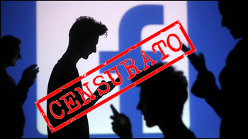Facebook contro   la libertà di parola