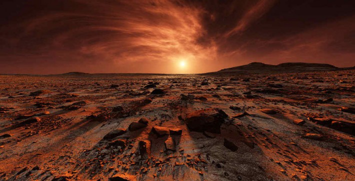 L’acqua di Marte intrappolata nell’argilla