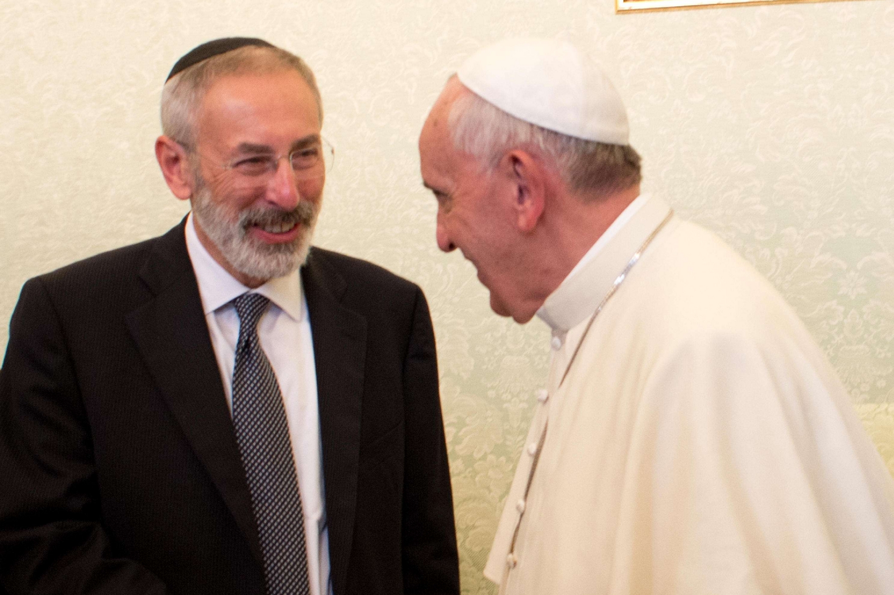 Il Papa e il rabbino: ideologia e concretezza
