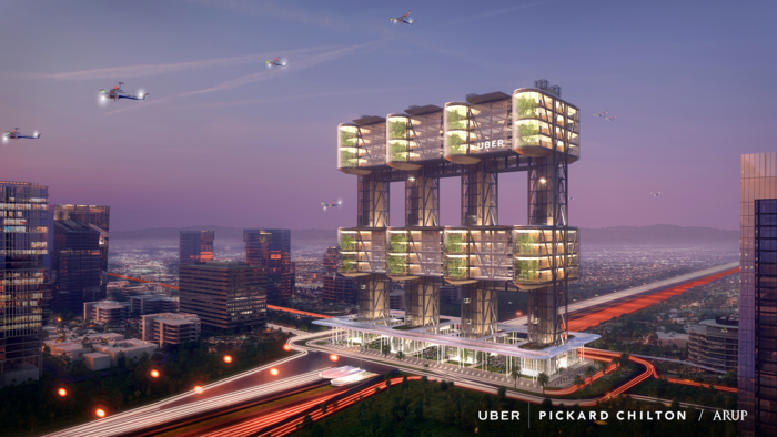 Uber: un centro tecnologico a Parigi per studiare le "auto volanti"