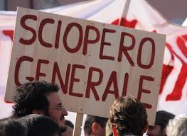 Trasporti, scuola e sanità a rischio per lo sciopero generale