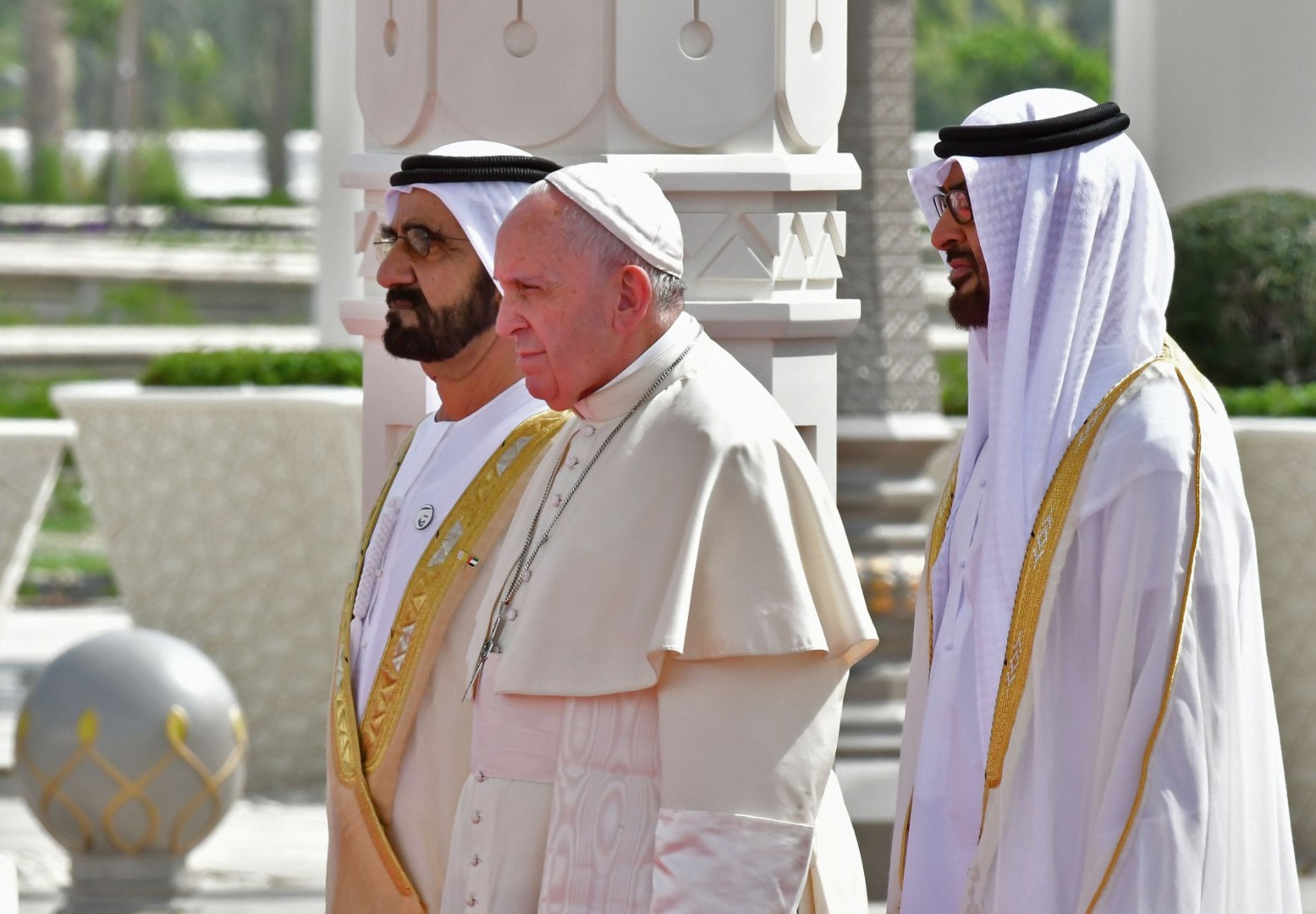 Storica visita del Papa negli Emirati Arabi