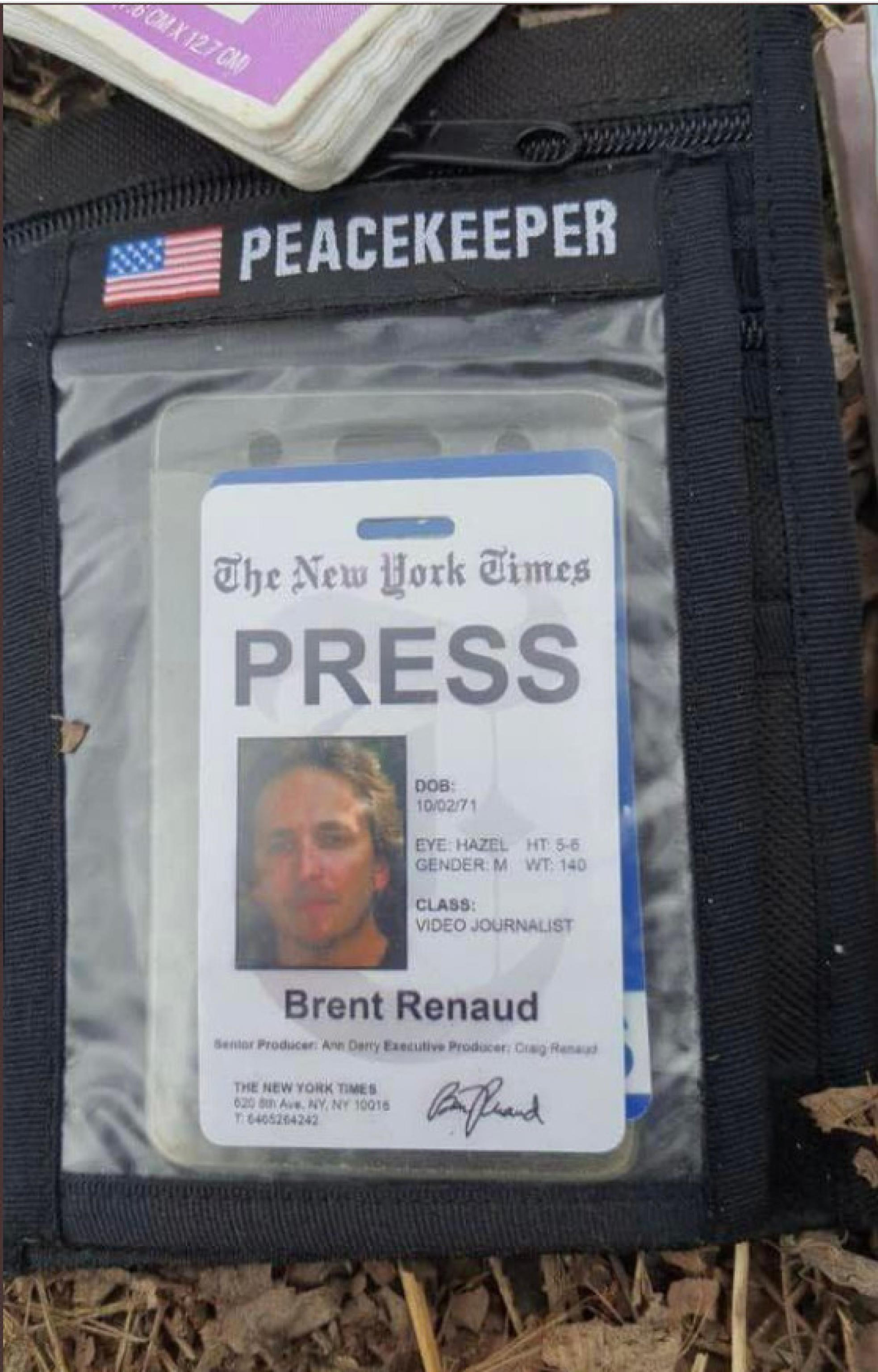 La “guerra sporca” di Brent Renaud