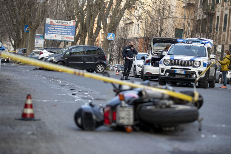 A Roma tre incidenti stradali ogni ora: la mappa