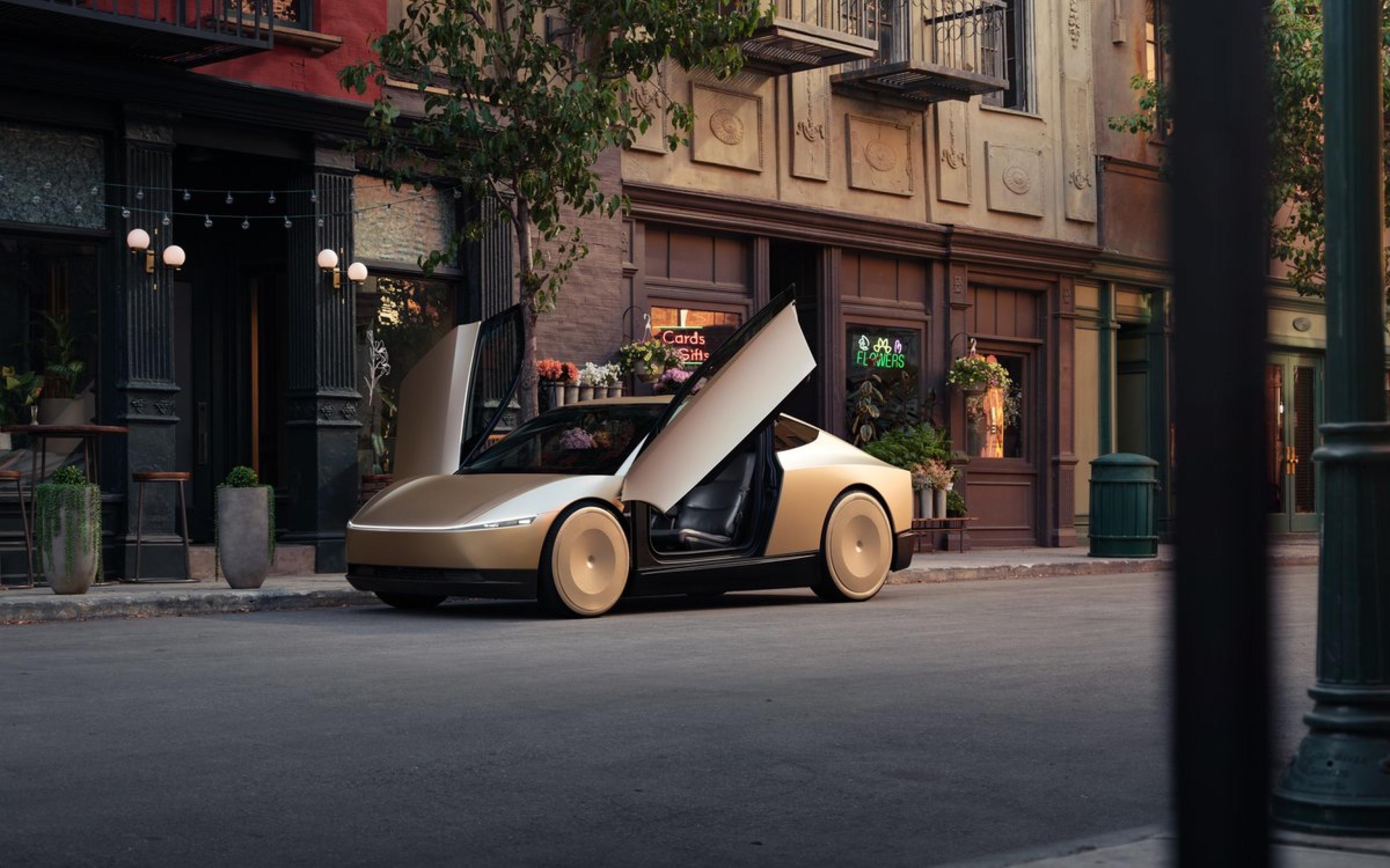 Musk presenta Cybercab, il taxi di Tesla senza autista
