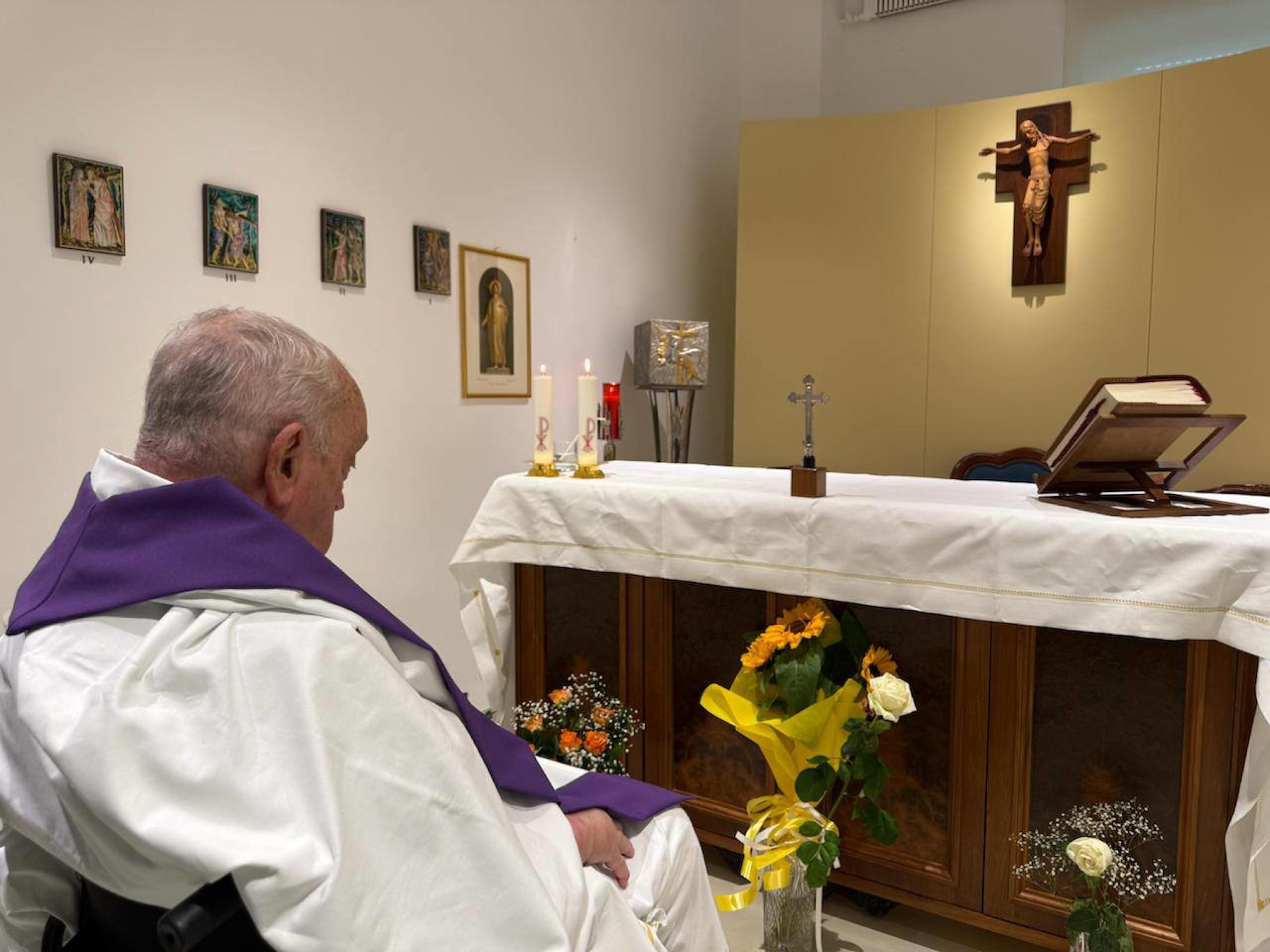 Papa Francesco si è ripreso