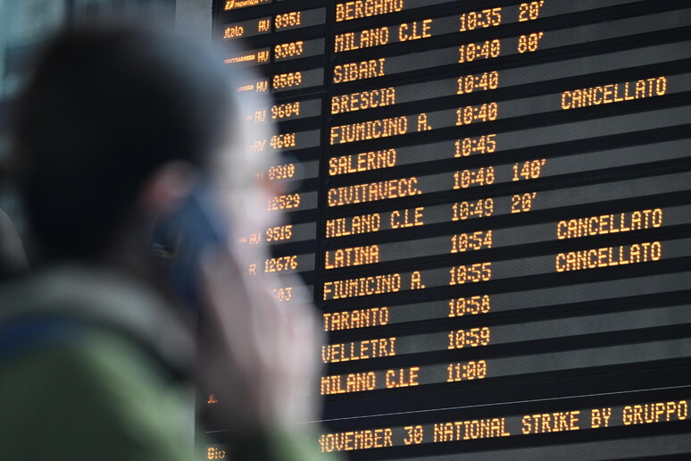 L’Italia si ferma per lo sciopero generale nazionale dei treni del 2 e 3 ottobre