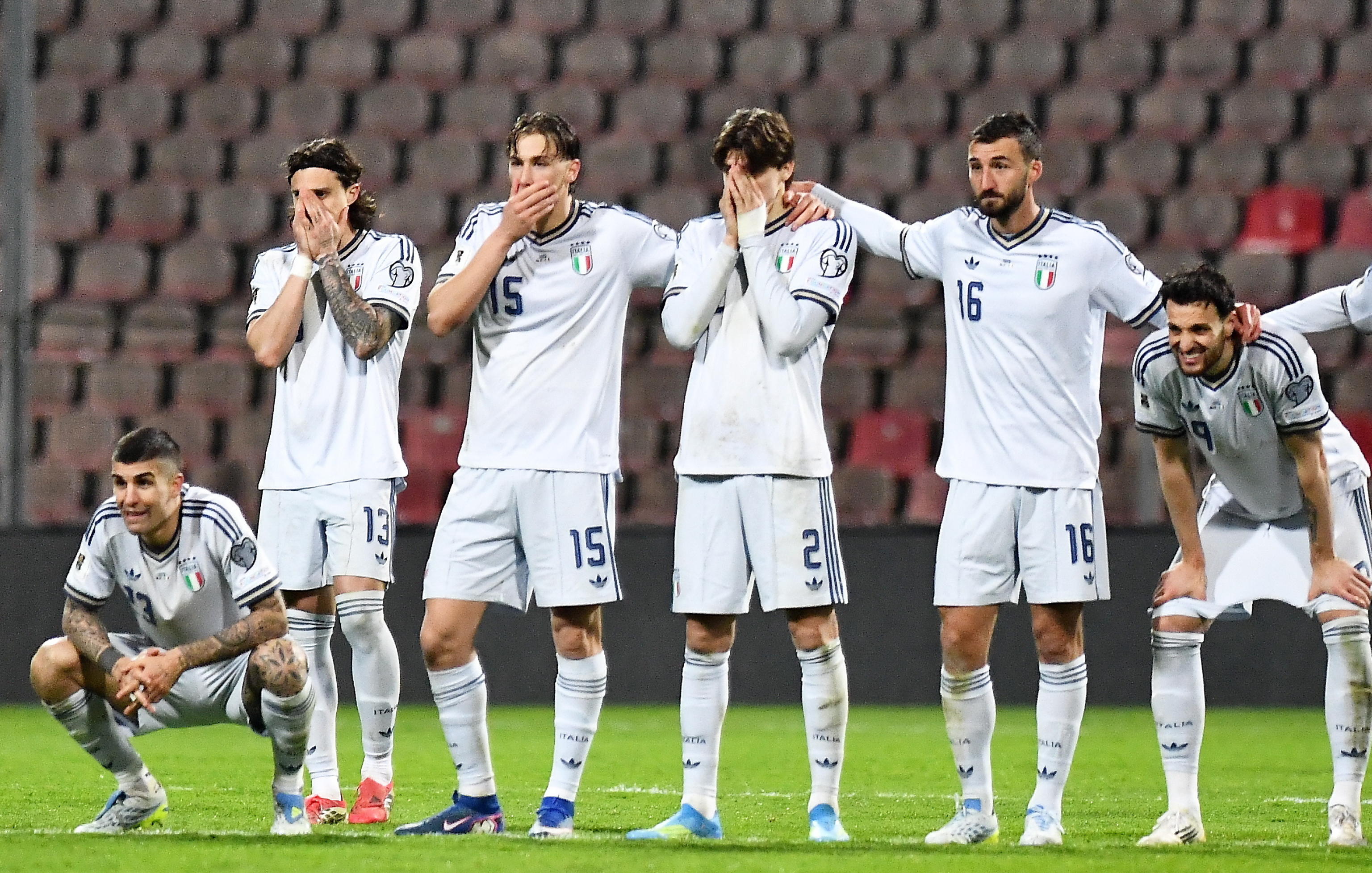 Italia: fallimento Mondiale